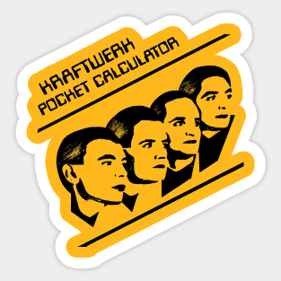 Kraftwerk Pocket Calculator Sticker